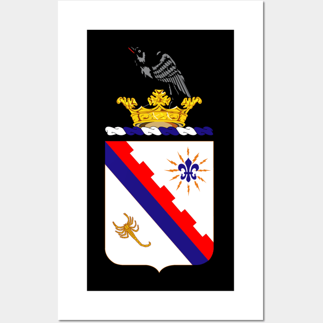 COA - 161st Infantry Regiment wo Txt Wall Art by twix123844